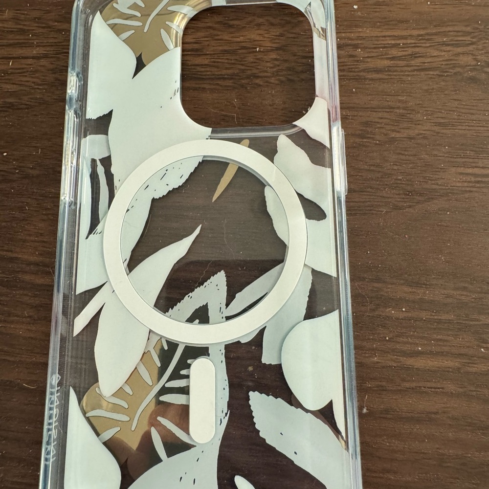 Insignia Falling Leaves Pattern iPhone 15 Pro Case